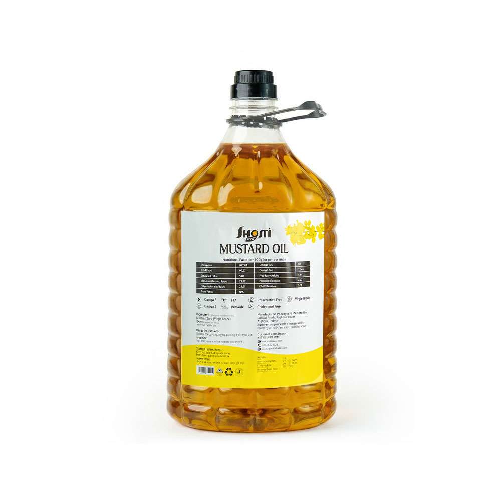 Deshi Mustard Oil 5 liter - Image 3